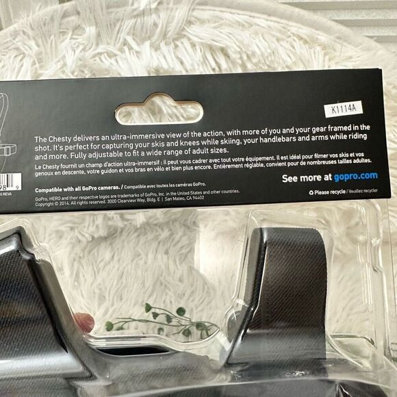 GoPro Chesty Chest Mount Harness Go Pro Accessory Model GCHM30-001 NEW Black - Picture 6 of 7